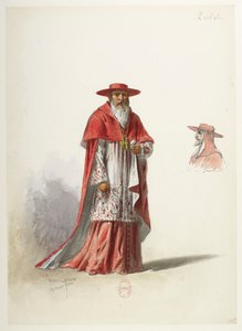 Saint-Saëns - Enrico VIII - Bozzetti di costumi - Lacoste - 27 da Eugene Lacoste